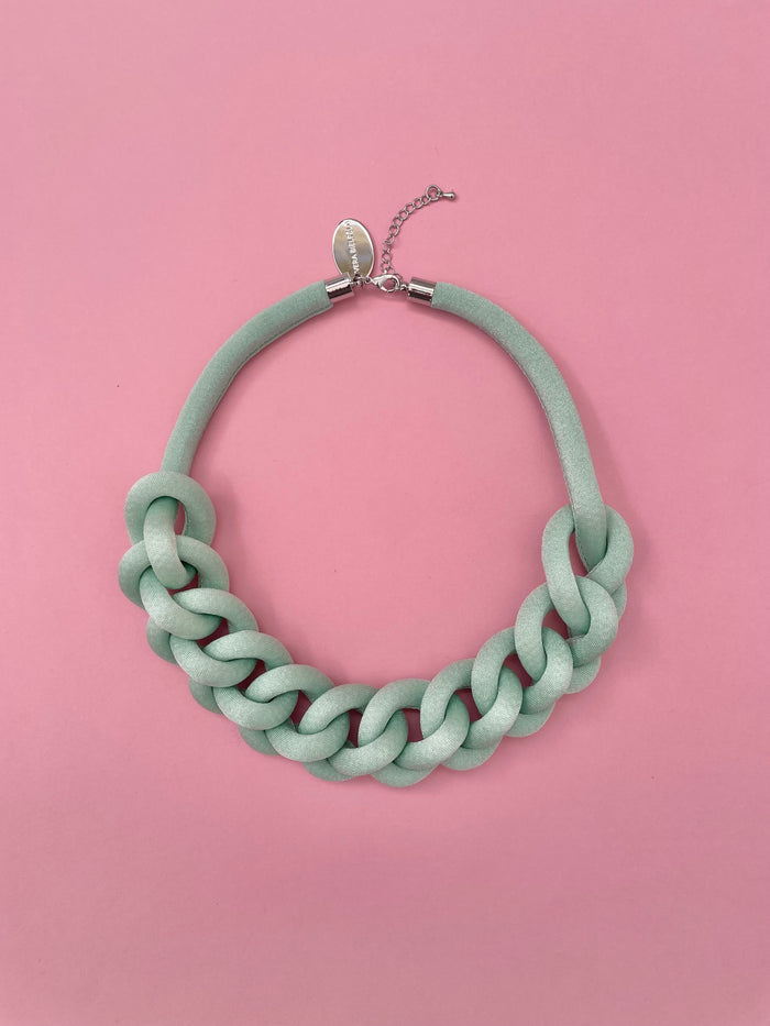 COLLAR CADENA menta