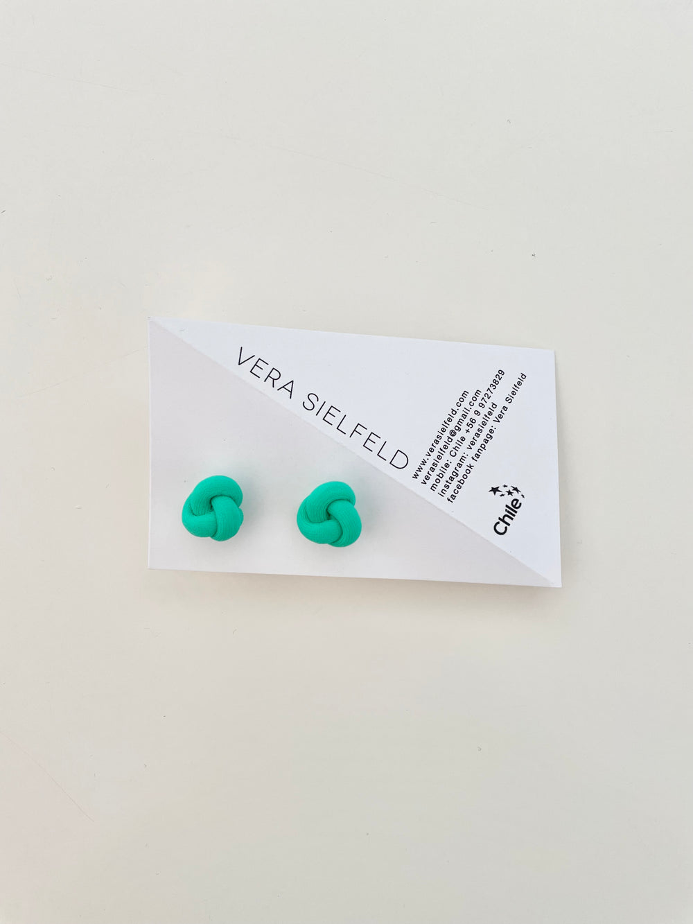 Aros Nudito - verde esmeralda