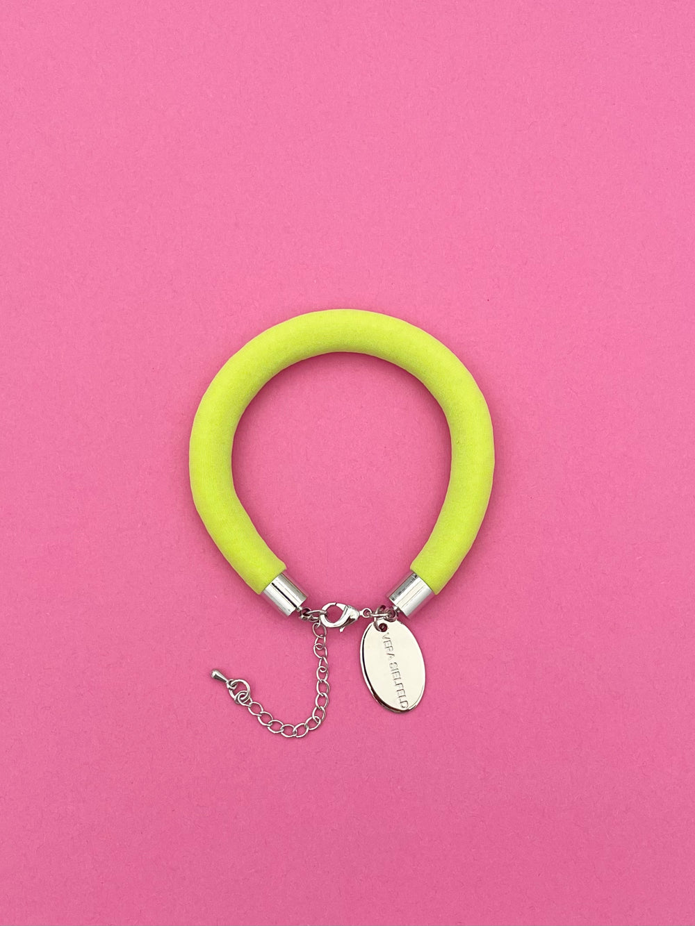 Pulsera Simple-verde limón