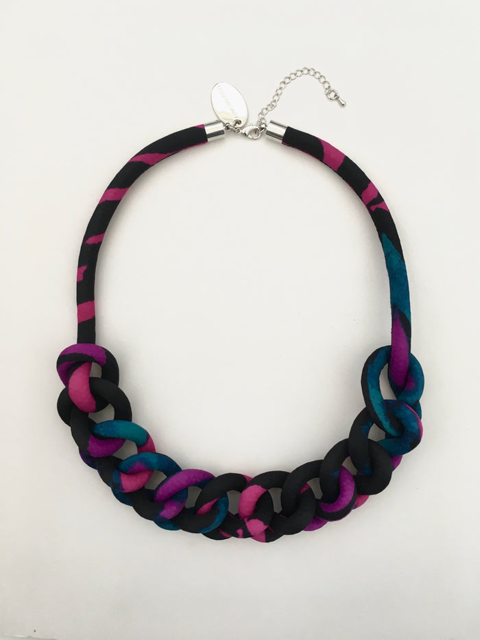 COLLAR CADENA mix oscuro